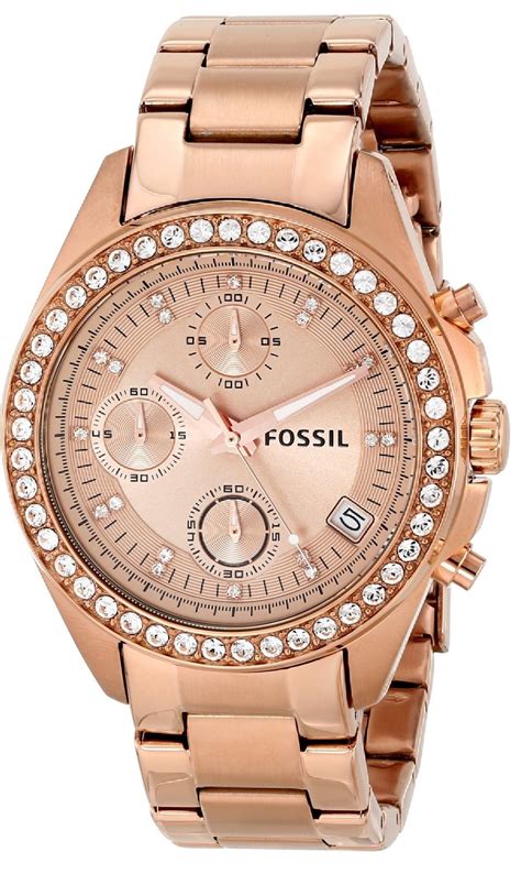 fossil chronograph women's watch.